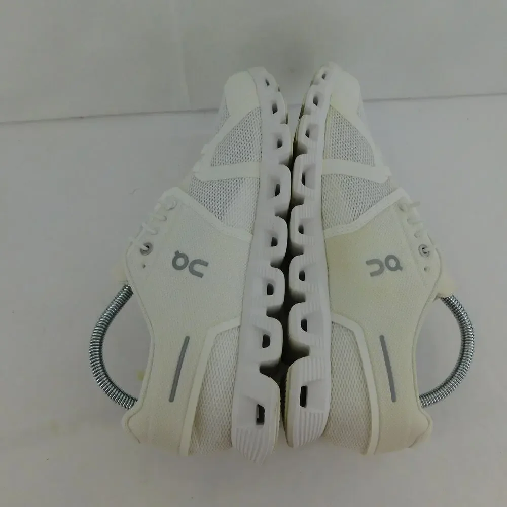 On Cloud 5 Women's Athletic White Running Sneakers Size 9.5 - Picture 8 of 16